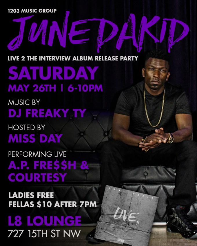 June DakidAlbum Release Party Photo